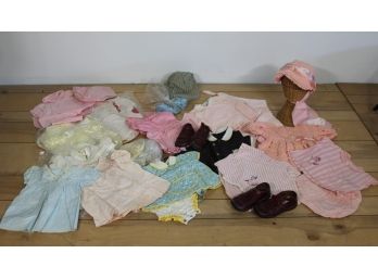 Group Lot Of Vintage Baby Clothes