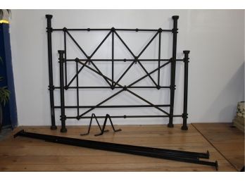 Queen Size Iron Bed With Rail