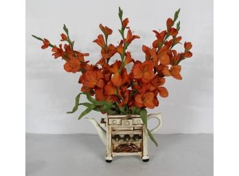 Parrington Designs Teapot With Flowers