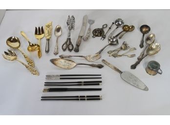 Group Lot Of Silverplated