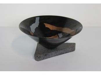 Black Modern Bowl