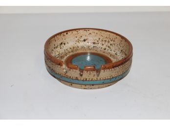 Vintage Denby Stoneware 'Potters Wheel' Ashtray - David Yorath