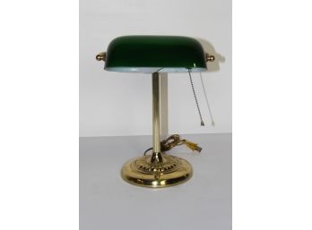 Banker's Compact Fluorescent Desk Lamp,
