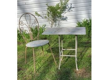 Vintage  Chair & Stand