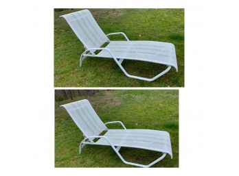 Pair Of  Pool Chaise Lounge Chairs