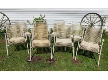 Vintage Mid Century Modern Patio Ames Aire Style  Chairs (8)