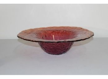 Modern Art Glass Bowl