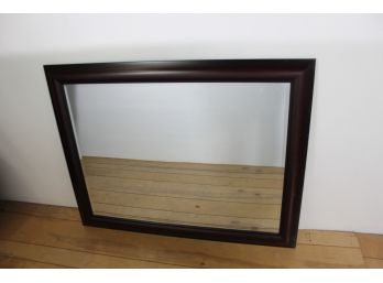 Brown Frame Hanging Mirror