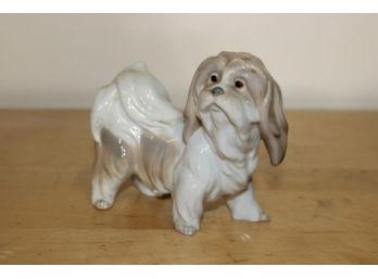LLADRO Dog Porcelain /TIBETAN TERRIER  FIGURINE