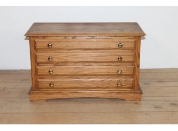 Wooden 4 Drawer Tabletop Hobby  Chest