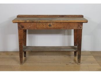 Old Wood Work Bench