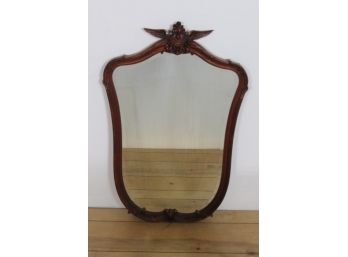 Antique Mahogany Craved Mirror