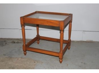 Glass Top Small Stand