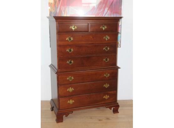 Tell City Chair Co. Tidewater Cherry Highboy Chest