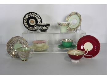 Group Lot Of Tea Cups