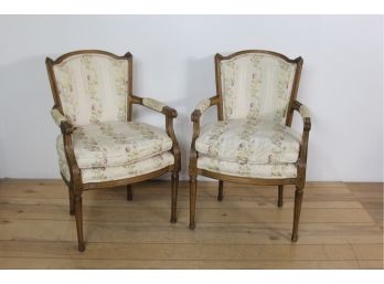 Pair Of Accent Arm Chairs