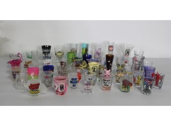Assorted Lot Of Shot Glass