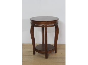 Round Wood Stand