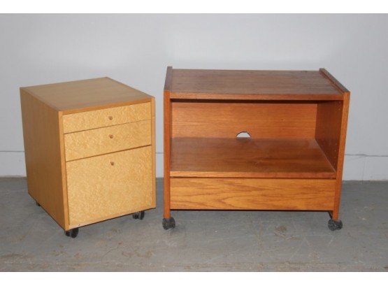 Painter Stand Ans A File Cabinet
