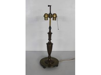 Brass Base Lamp 24'H