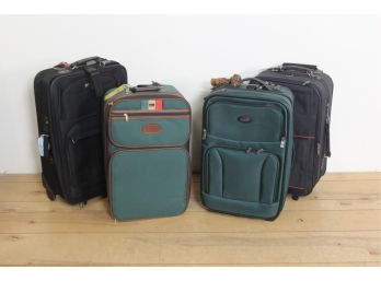 Group Lot Of 4 Luggage