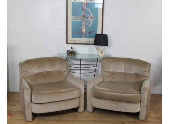 Pair Of Modern Accent Chairs