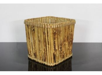 Bamboo Waste Basket