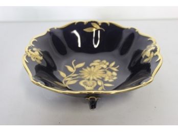 Vintage Pottery Bowls Vintage Rare Von Henneberg German Echt Kobalt Fine China Cobalt