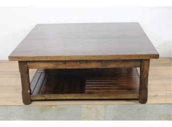 Ethan Allan Large Square Coffee Table