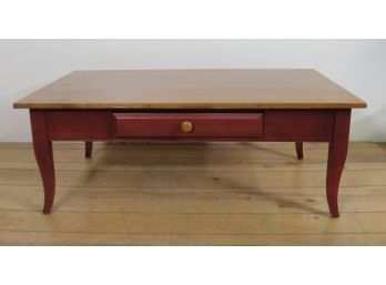 Ethan Allen Country Color Coffee Table