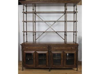 Stanley Furniture European Farmhouse China Cabinet