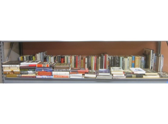 Shelf Lot Of Books -#4