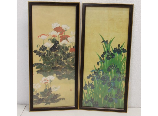 Pair Of Framed Asian Art