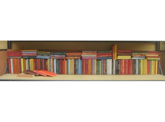 Shelf Lot Of Books -#7
