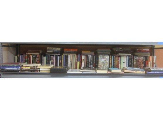 Shelf Lot Of Books -#3