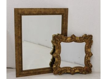 Pair Of Framed Mirrors