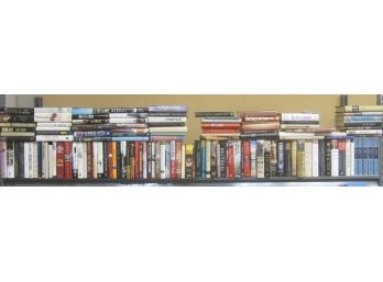 Shelf Lot Of Books -#1