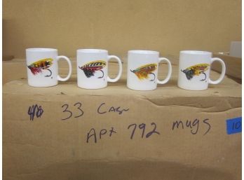 Full Pallet Of Fly Fishing Mugs (Appx-792 Mugs)