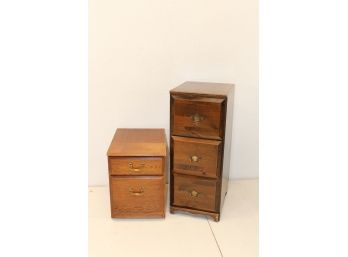 Two File Cabinet