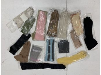 Group Lot Of Ladies  Vintage Gloves #3