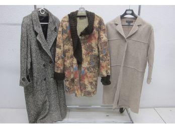 Three Wool Coats / Jackets