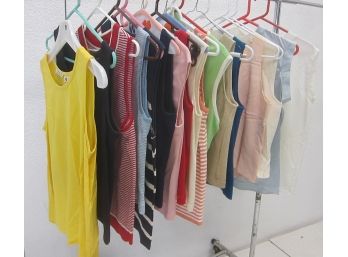 Group Lot Of Sleeveless Tops - Vintage