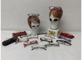 Group Lot Of Cheaters Glasses