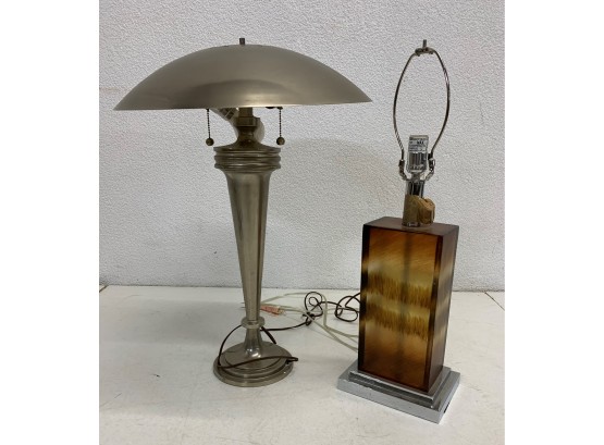 2 Modern Lamps