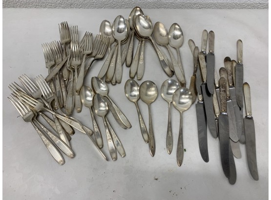 Group Lot Of 1847 Rogers Bros Flatware