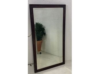 Hand Painted Beveled Accent Mirror