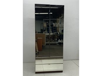 2 Drawer Wardrobe Armoire-mirror Front