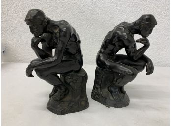Pair Of Thinker Bookends