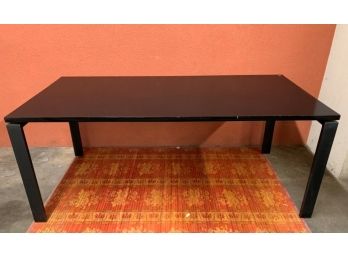 Black Wooden Table