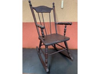 Child's Antique Rocker -27'H